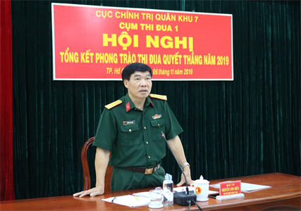 Cụm thi đua 1 Cục Chính trị tổng kết phong trào Thi đua Quyết thắng năm 2019