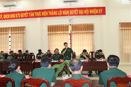 Kho K75 tổ chức tọa đàm tuổi trẻ nói không với vi phạm pháp luật