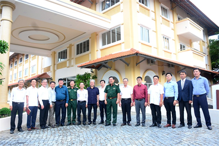 Quân khu 7 nghiệm thu, đưa vào sử dụng công trình Nhà khách Côn Đảo