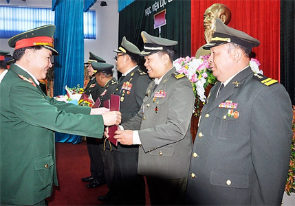 Hệ Quốc tế - Học viện Lục quân - Đơn vị dẫn đầu phong trào Thi đua Quyết thắng