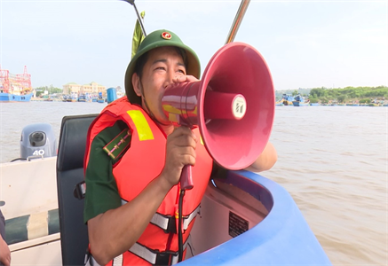 BĐBP tỉnh Bình Thuận chủ động triển khai phòng, chống bão số 6