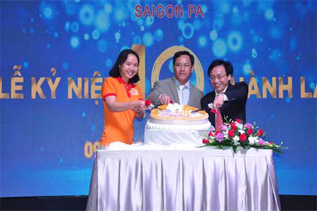 Công ty Sài Gòn PA kỷ niệm 10 năm thành lập