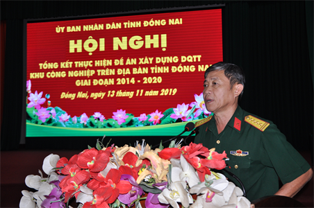 Đồng Nai tổng kết thực hiện đề án xây dựng Dân quân thường trực khu công nghiệp