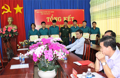 Huyện Bàu Bàng tổng kết phong trào Thi đua Quyết thắng năm 2019