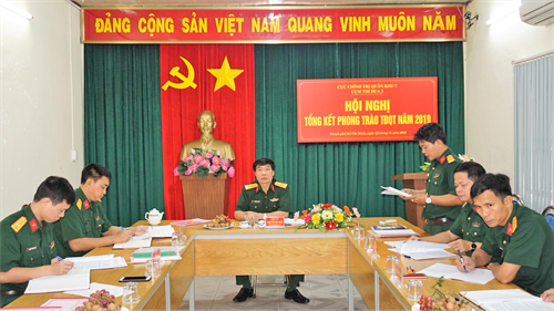 Cụm thi đua 3 Khối đơn vị Cục Chính trị Quân khu 7 tổng kết phong trào thi đua quyết thắng năm 2019