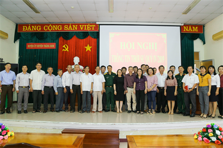 Huyện ủy Trảng Bom tổ chức thông tin thời sự cho cán bộ chủ chốt của huyện