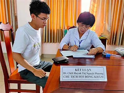 TX.Thuận An, tỉnh Bình Dương khám sức khỏe nghĩa vụ quân sự năm 2020