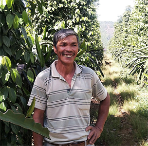 Thương binh Phạm Văn Bảy và vườn cây tiền tỷ