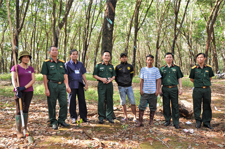 Cục Dân vận - Tổng Cục Chính trị khảo sát Đoàn Kinh tế-Quốc phòng 778