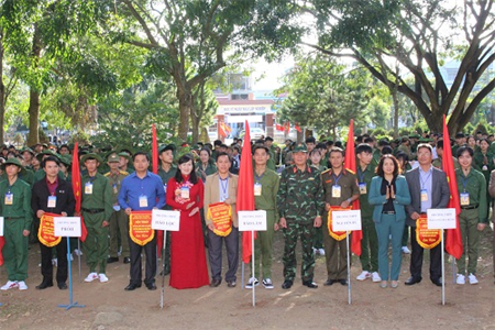Lâm Đồng: Hội thao GDQP và An ninh cho học sinh THPT năm 2019