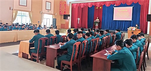 Ban chỉ huy quân sự TX.Thuận An, tỉnh Bình Dương: Nói không với vi phạm pháp luật, kỷ luật