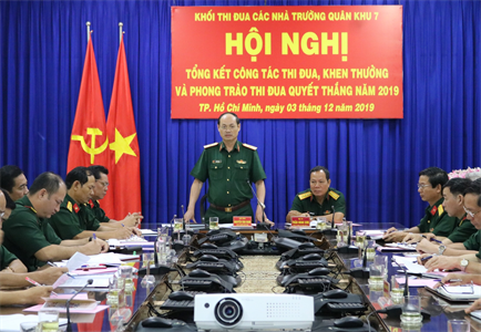 Khối thi đua các nhà trường tổng kết phong trào Thi đua Quyết thắng