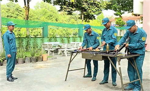 Xã Phú An, Tx.Bến Cát, tỉnh Bình Dương: Nâng cao hiệu quả hoạt động lực lượng dân quân