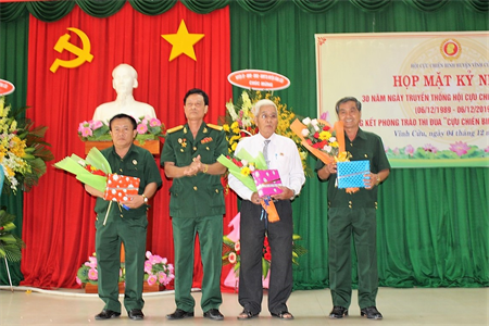 Hội Cựu chiến binh huyện Vĩnh Cửu, tỉnh Đồng Nai họp mặt kỷ niệm 30 năm truyền thống Hội Cựu chiến binh Việt Nam (6-12-1989- 6-12-2019)