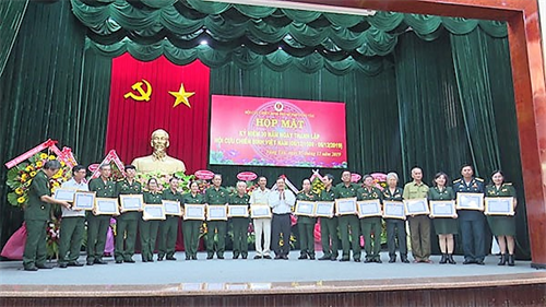 Hội CCB Việt Nam thành phố Vũng Tàu họp mặt kỷ niệm 30 năm ngày thành lập