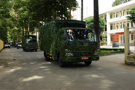 Luyện tập chỉ huy tham mưu 1 bên, 1 cấp