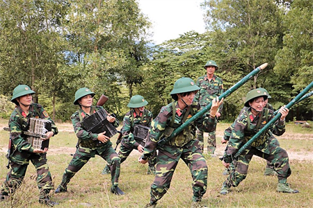 Chuyện về những nữ quân nhân Học viện Lục quân