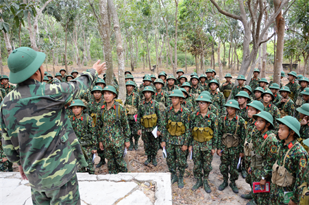 Trung đoàn Minh Đạm (Bộ CHQS tỉnh Bà Rịa – Vũng Tàu) - Nâng cao vai trò nêu gương của người chỉ huy