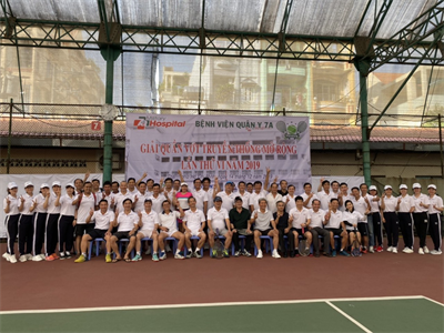 Giải quần vợt Bệnh viện Quân y 7A mở rộng năm 2019