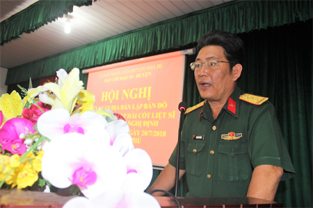 Huyện Nhà Bè kết luận địa bàn lập bản đồ tìm kiếm, quy tập hài cốt liệt sĩ