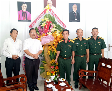 Bộ CHQS tỉnh Bà Rịa – Vũng Tàu chúc mừng Lễ Giáng sinh năm 2019