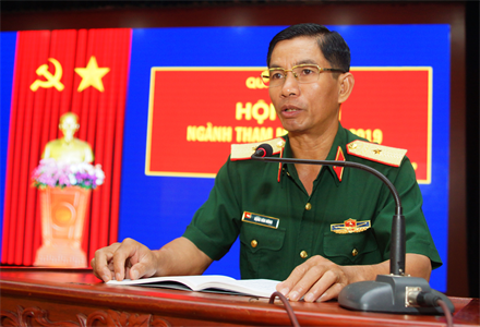 Ngành Tham mưu Quân khu 7 triển khai nhiệm vụ năm 2020