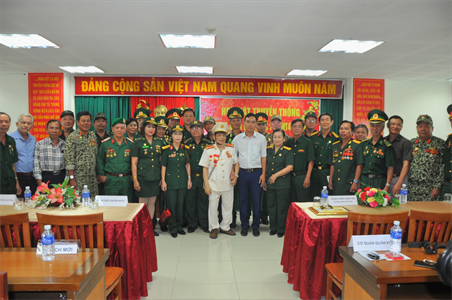 Ban liên lạc Cựu chiến binhTrung đoàn Đặc công 117 họp mặt truyền thống