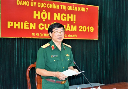 Đảng ủy Cục Chính trị tổ chức hội nghị phiên cuối năm 2019, triển khai nhiệm vụ năm 2020