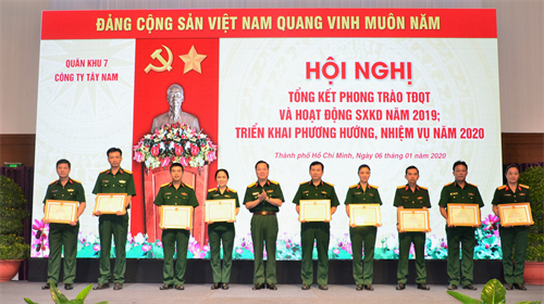 Công ty Tây Nam tổng kết Phong trào TĐQT và hoạt động SXKD năm 2019