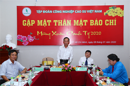 Tập đoàn Công nghiệp Cao su Việt Nam gặp mặt báo chí đầu xuân năm 2020