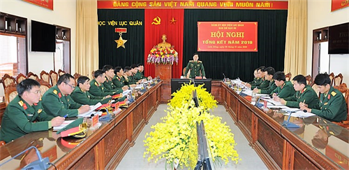 Học viện Lục quân tổng kết hoạt động đấu tranh trên không gian mạng