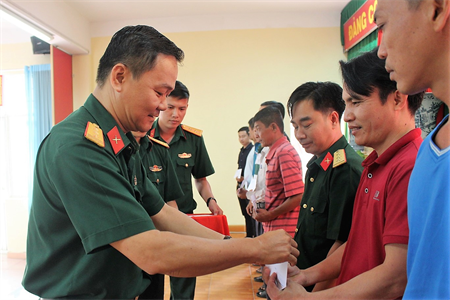 Tỉnh Đồng Nai gặp mặt sĩ quan dự bị nhân dịp tết Canh Tý 2020