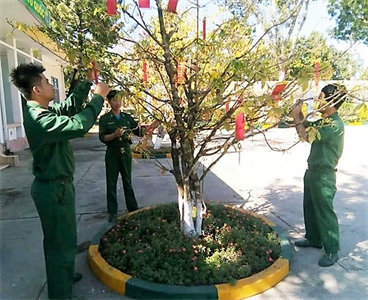 Góp sức trẻ bảo vệ biên cương