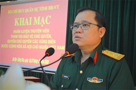 Tỉnh Bà Rịa - Vũng Tàu: Huấn luyện cho thuyền viên tham gia bảo vệ chủ quyền trên biển Việt Nam