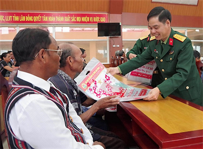 LLVT tỉnh Lâm Đồng làm tốt công tác dân vận góp phần ổn định công tác dân tộc