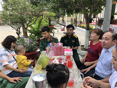 Hoạt động vui xuân Canh Tý tại Đại đội Pháo binh 34 - Bộ CHQS tỉnh Bà Rịa-Vũng Tàu