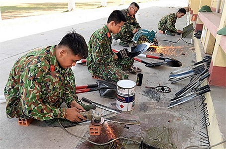 Lữ đoàn 550, Quân đoàn 4 - Chuẩn bị chu đáo đón nhận chiến sĩ mới