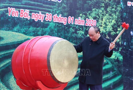 Thủ tướng Nguyễn Xuân Phúc phát động "Tết trồng cây đời đời nhớ ơn Bác Hồ" tại Yên Bái