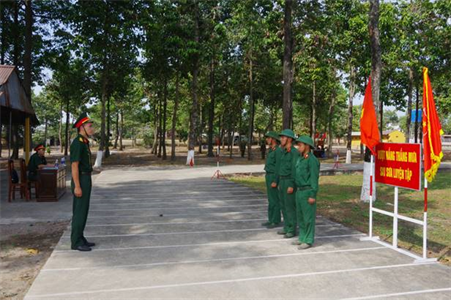 Kiểm tra công tác chuẩn bị huấn luyện chiến sĩ mới tại Lữ đoàn 26