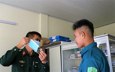 Ban Chỉ huy Quân sự TP Bảo Lộc tích cực phòng chống nCoV