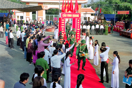 Tỉnh Long An - Tiếp tục nâng cao chất lượng tuyển quân