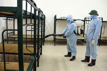 Giao nhận quân nhanh chóng,  chống dịch an toàn