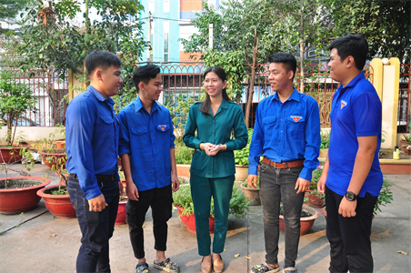 Huỳnh Tố Linh - Bí thư Đoàn phường tâm huyết với công tác tuyển quân