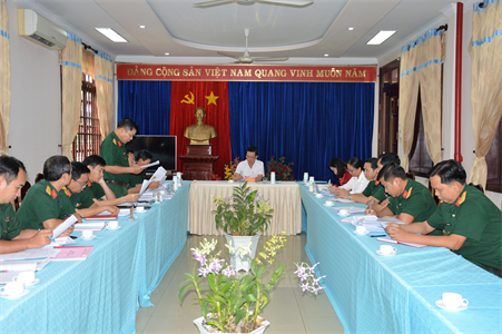 Bà Rịa Vũng Tàu: Kiểm tra công tác chuẩn bị Đại hội điểm của Đảng bộ Phòng Chính trị nhiệm kỳ 2020 – 2025