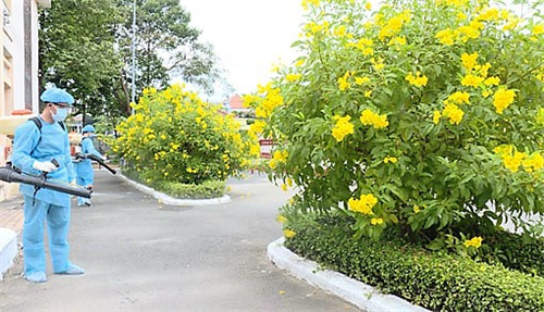 Tỉnh Bình Dương chú trọng phòng ngừa dịch bệnh nCoV tại lễ giao, nhận quân
