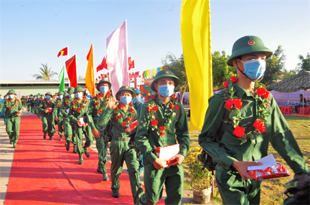 Tỉnh Long An: Giao nhận quân nhanh chóng, an toàn
