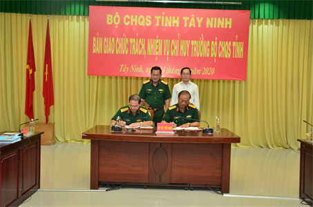 Đại tá Ngô Thành Đồng nhận nhiệm vụ chỉ huy trưởng Bộ CHQS tỉnh Tây Ninh