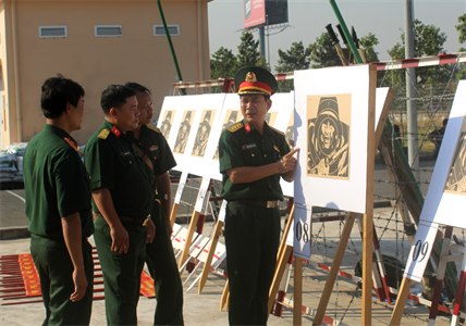 LLVT huyện Bình Chánh chuẩn bị tốt mô hình học cụ, giáo án huấn luyện năm 2020