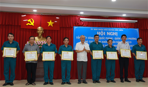 LLVT huyện Hóc Môn chủ động tham mưu, hoàn thành tốt công tác quốc phòng, quân sự địa phương