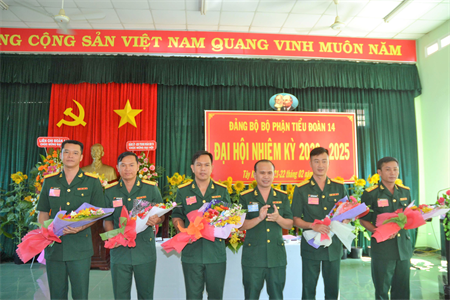 Đại hội Đảng bộ Tiểu đoàn 14, nhiệm kỳ 2020 – 2025